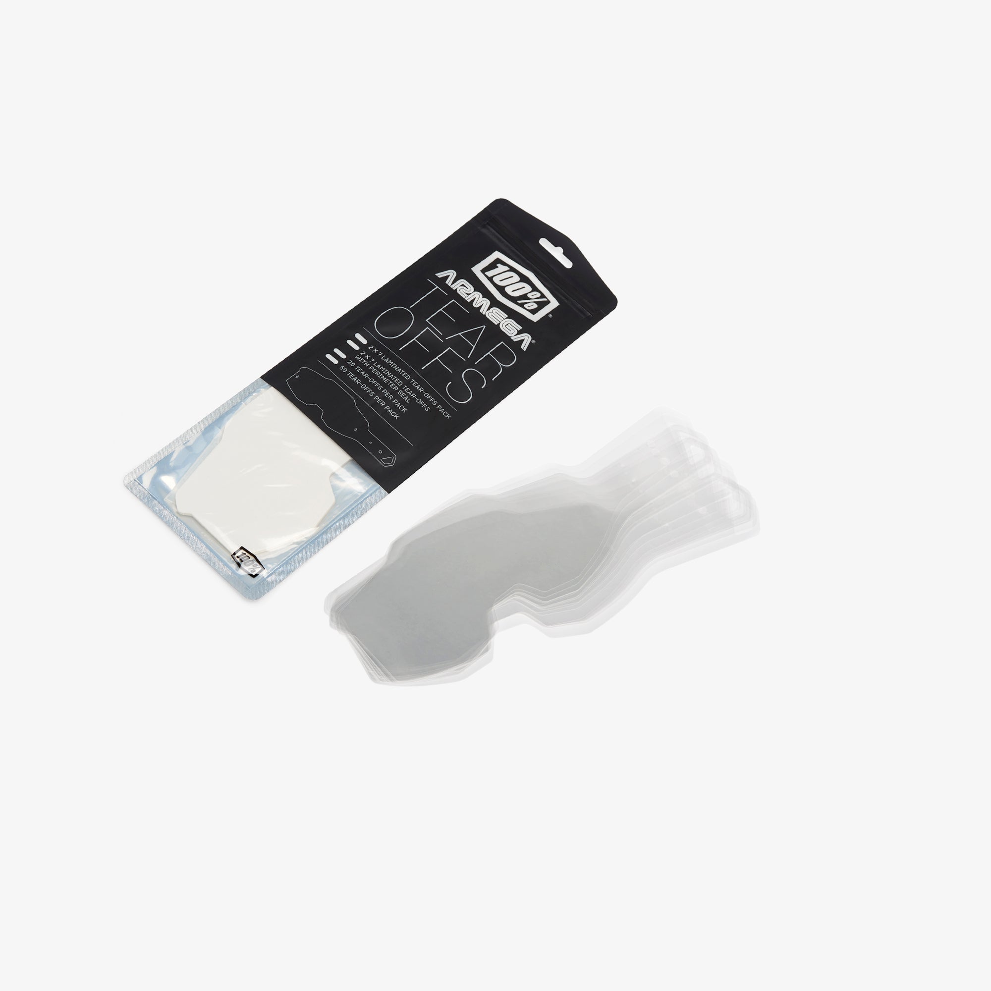 100-armega-tear-offs-50er-abrei-folien-moto image 1