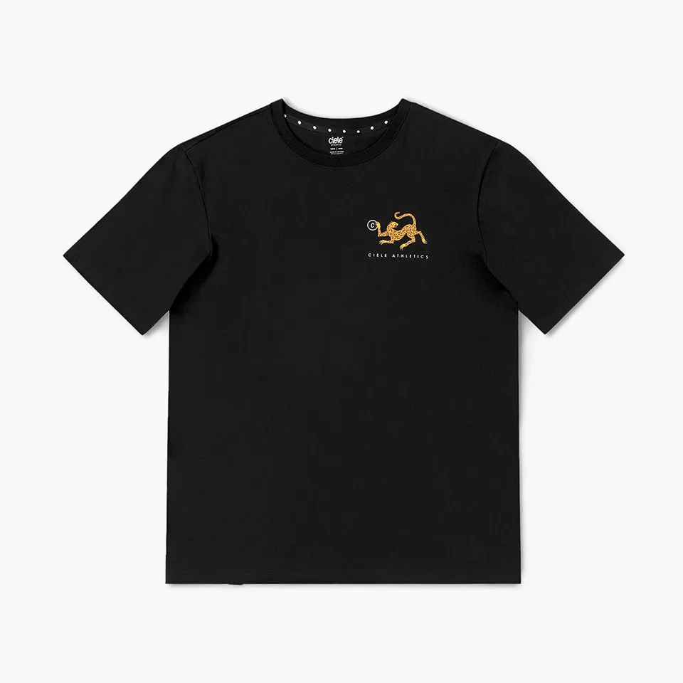 ciele-ortshirt-cheetah-laufshirt-black-unisex image 1