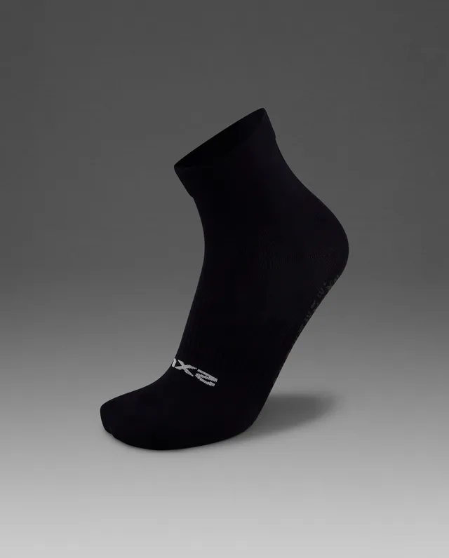 2xu-vectr-performance-crew-grip-sock-schwarz-rutschfest image 1