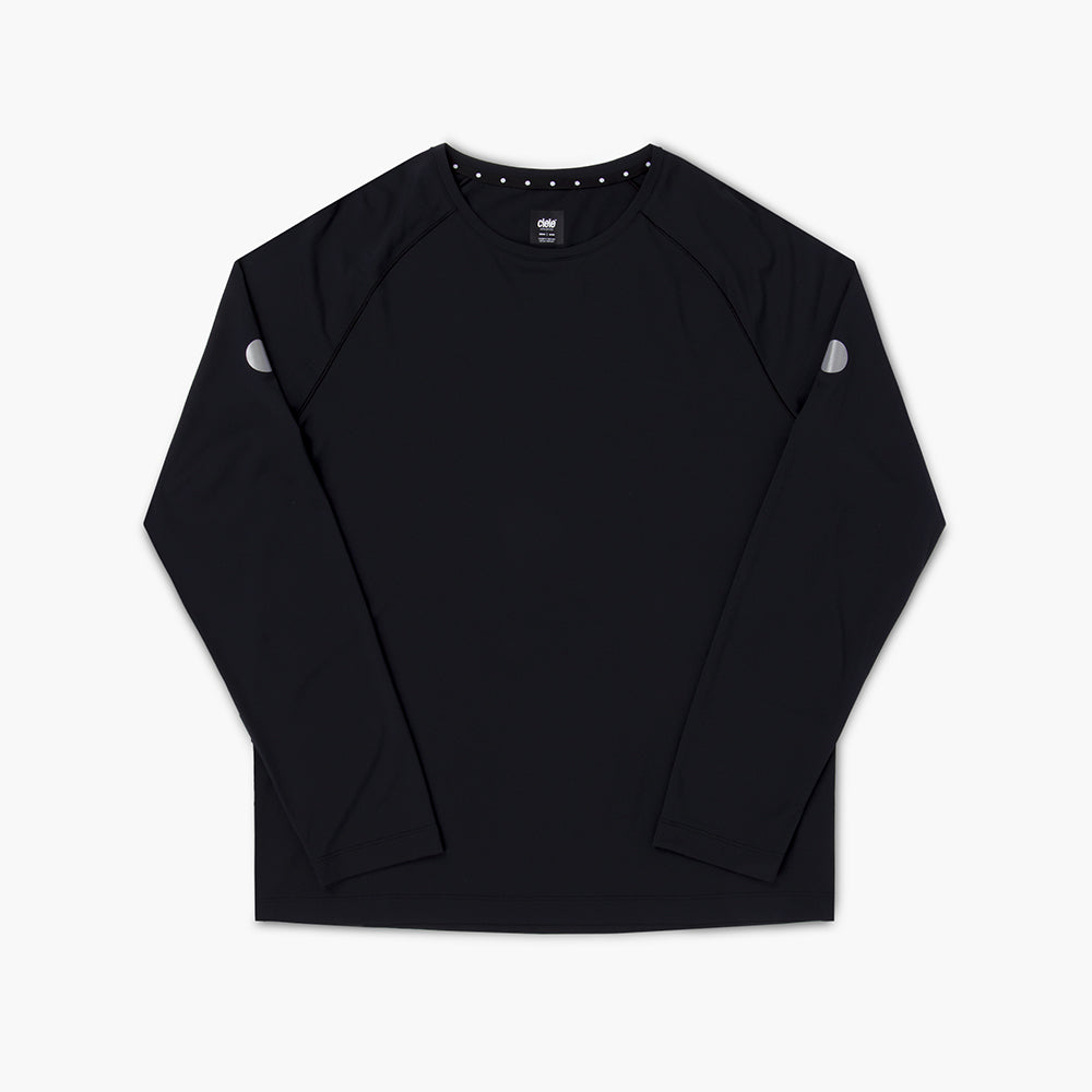 ciele-dly-longsleeve-laufshirt-herren-niterite-schwarz image 1