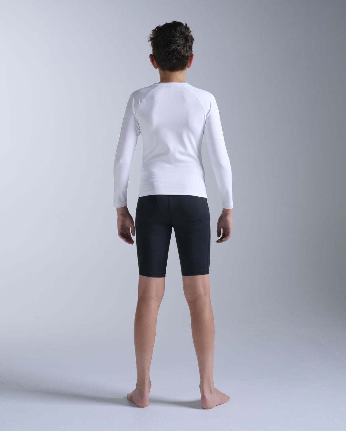 2xu-core-youth-compression-langarmshirt-wei-kinder image 2
