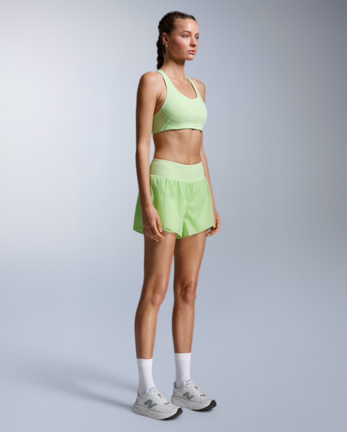 2xu-aero-sport-bh-damen-lime-zest-medium-impact image 4