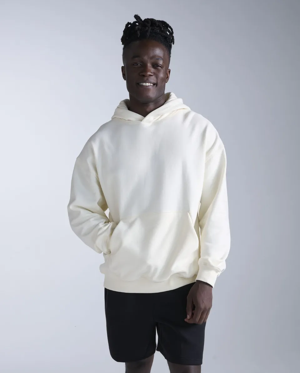 2xu-ez-oversized-bio-baumwoll-hoodie-chalk-unisex image 1