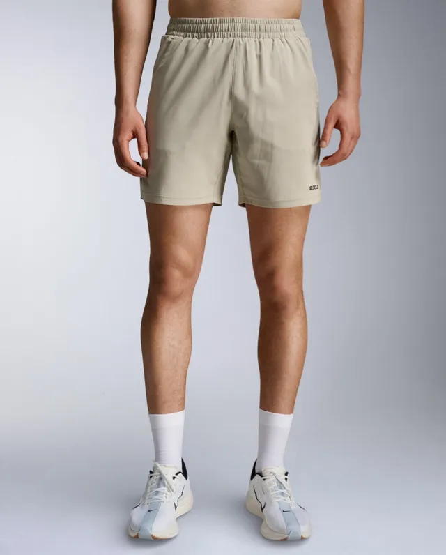 2xu-aero-7-inch-shorts-pebble-herren-reflektiv image 1